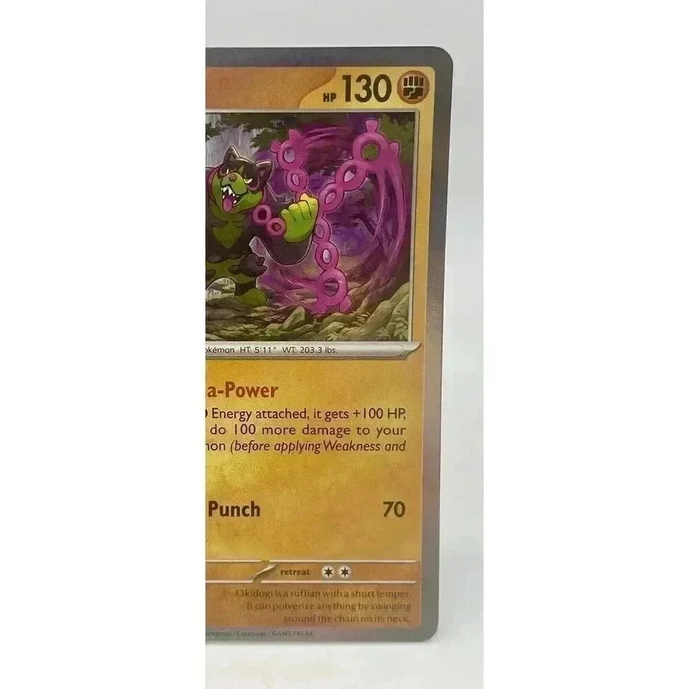 Okidogi 111/167 S & V Twilight‎ Masquerade Rare Pokemon TCG Holo Mint Unplayed
